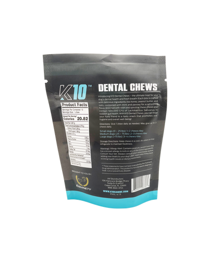 K10 Dental Chews (10 Count)